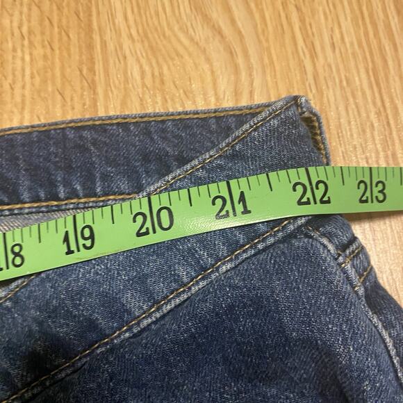 Ralph Lauren Black Label Lace Applique Patchwork Jeans Relaxed Tapered Size 18W - Picture 5 of 6